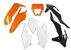 Kit plastiche moto UFO Ktm EXC 125 17-19 colore or 