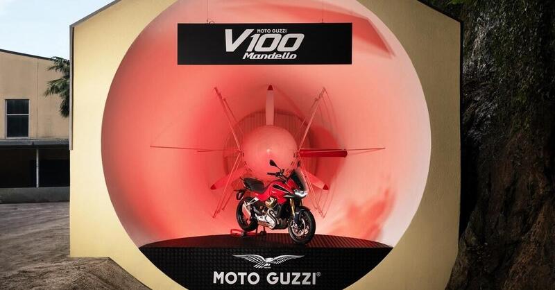 Moto Guzzi a EICMA con la rinnovata gamma V100 Mandello (e la versione speciale Wind Tunnel!)