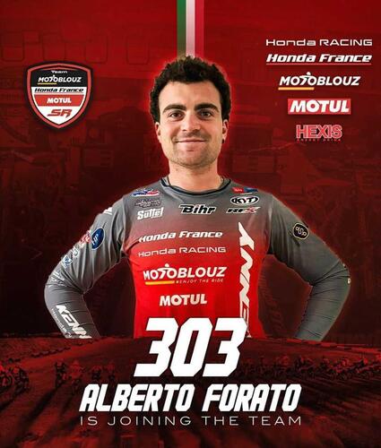 Alberto Forato firma con Honda Motoblouz Motul SR (2)