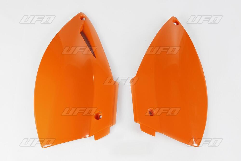 Fiancatine lat Ufo Ktm LC4 640 2002-2004 arancio U 