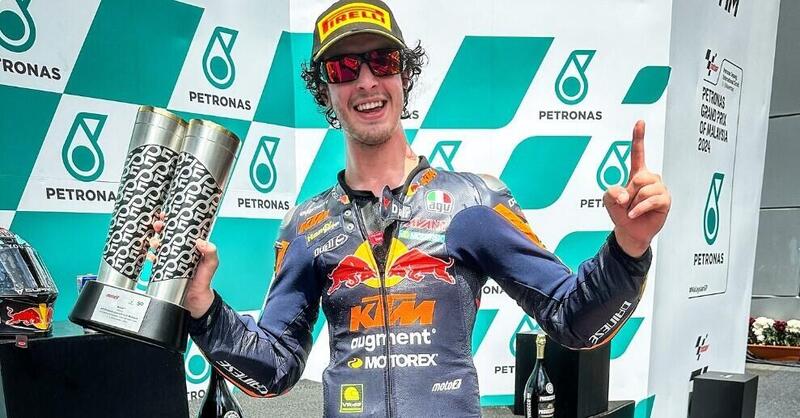 MotoGP 2024. GP della Malesia. Moto2: che vittoria di Celestino Vietti al rientro dall&#039;infortunio!