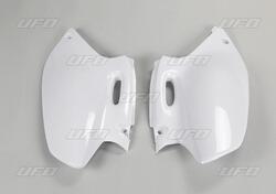 Fiancatine lat Ufo Yamaha YZF 250 2001-2002 bianco 