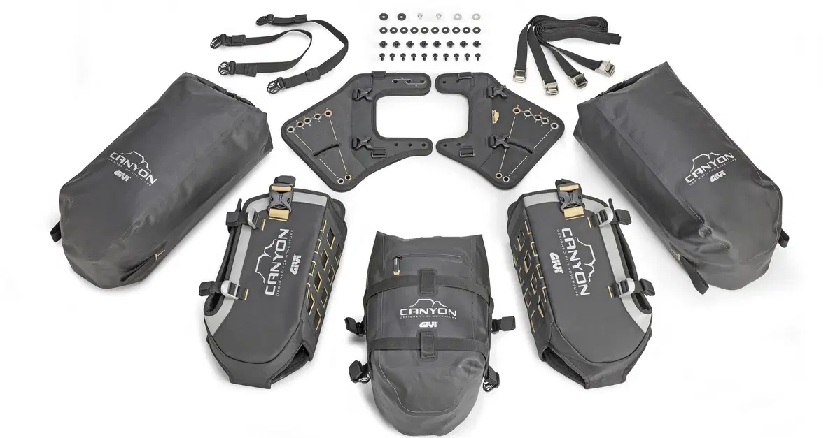 GIVI presenta a EICMA la linea di borse Canyon