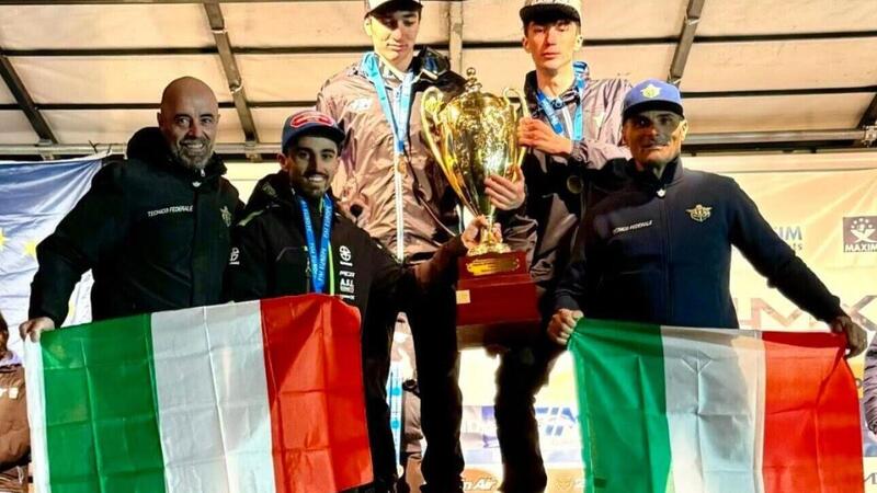 Europeo Enduro. Squadra Italia &egrave; Campione