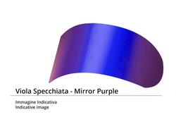 Visiera specchiata viola Scorpion per Exo 1200 Exo 