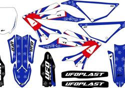 Kit grafica Ufo Akaishi per Yamaha oem UFO 