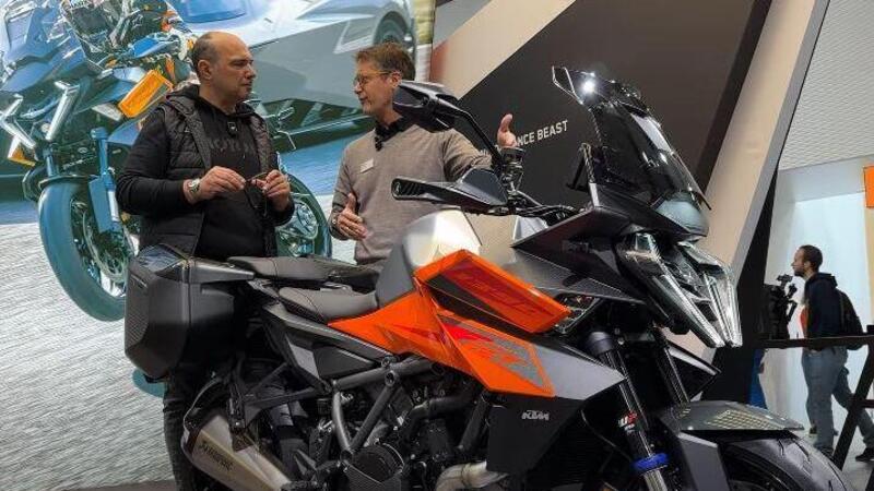 KTM 1390 Super Duke GT, eccola a EICMA! [VIDEO e GALLERY]