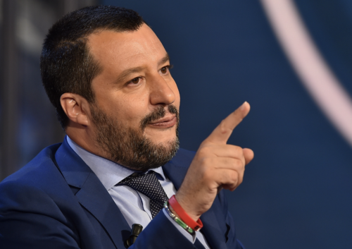 Matteo Salvini. “Ci stiamo lavorando!”