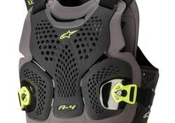 Pettorina cross Alpinestars A-4 MAX Nero Antracite