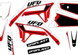 Kit grafica Ufo Stokes per Honda Bianco UFO 