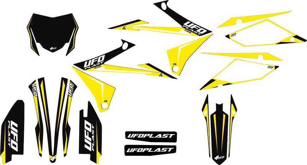 Kit grafica Ufo Stokes per Suzuki Nero UFO 