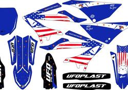 Kit grafica Ufo Patriot per Yamaha oem UFO 