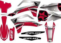 Kit grafica Ufo Thunder per Gas Gas Rosso UFO 