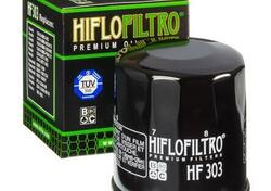 Filtro olio HIFLO HF 303 per HONDA KAWASAKI YAMAHA 