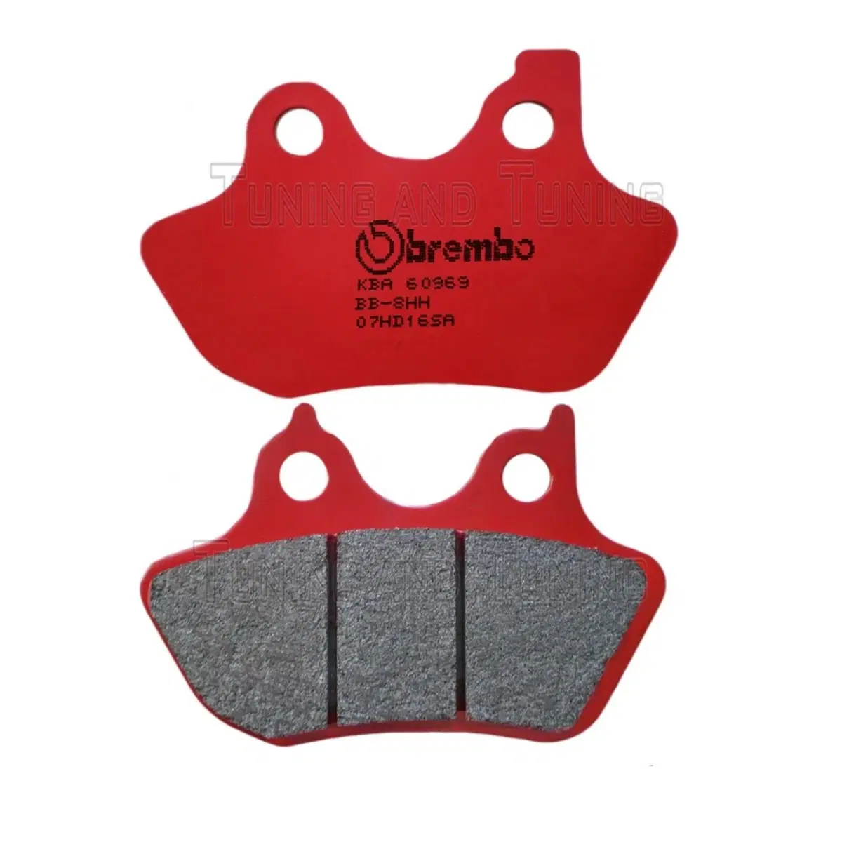 Pastiglie anteriori Brembo organiche per Touring d