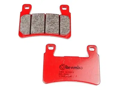Pastiglie anteriori Brembo sinterizzate per Softai