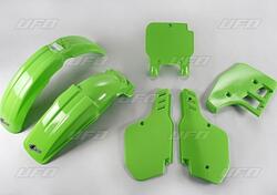 Kit plastiche moto UFO Kawasaki KX 125 1989 Verde 