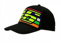 Cappellino VR46 46 STRIPES Nero VR46 