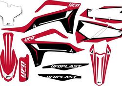 Kit grafica Ufo Stokes per Gas Gas Rosso UFO 