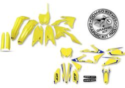 Kit plastiche+decals Ufo Tecna Suzuki Giallo UFO 