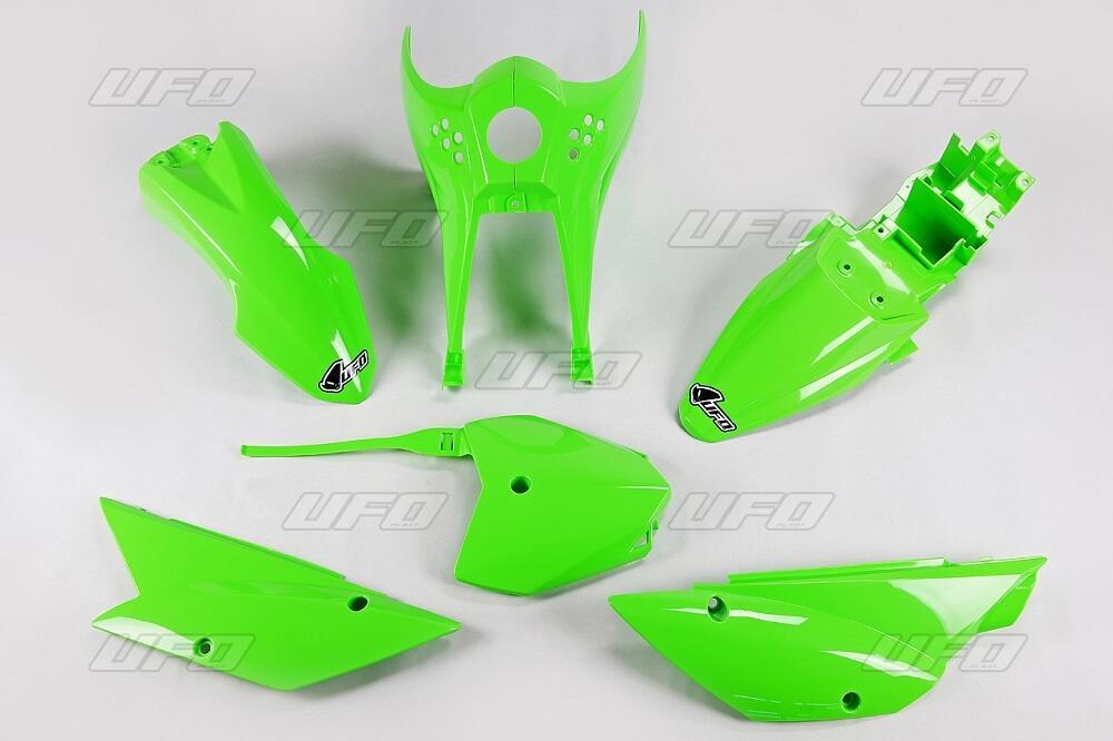 Kit plastiche moto UFO Kawasaki KLX 110 10-22 Ver 