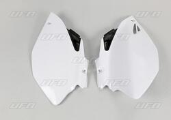 Fiancatine lat Ufo Yamaha YZF 250 2006-2009 bianco 