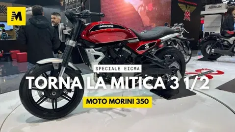 Moto Morini 350, novitÃ  EICMA 2024, torna la miti