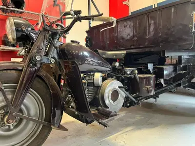 Moto Guzzi Motocarro Ercole d'epoca