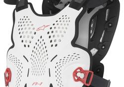 Pettorina protettiva Alpinestars A-1 Roost bianco