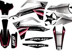 Kit grafica Ufo Thunder per Gas Gas Nero UFO 