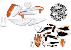 Kit plastiche+decals Ufo Apodis Ktm oem UFO 