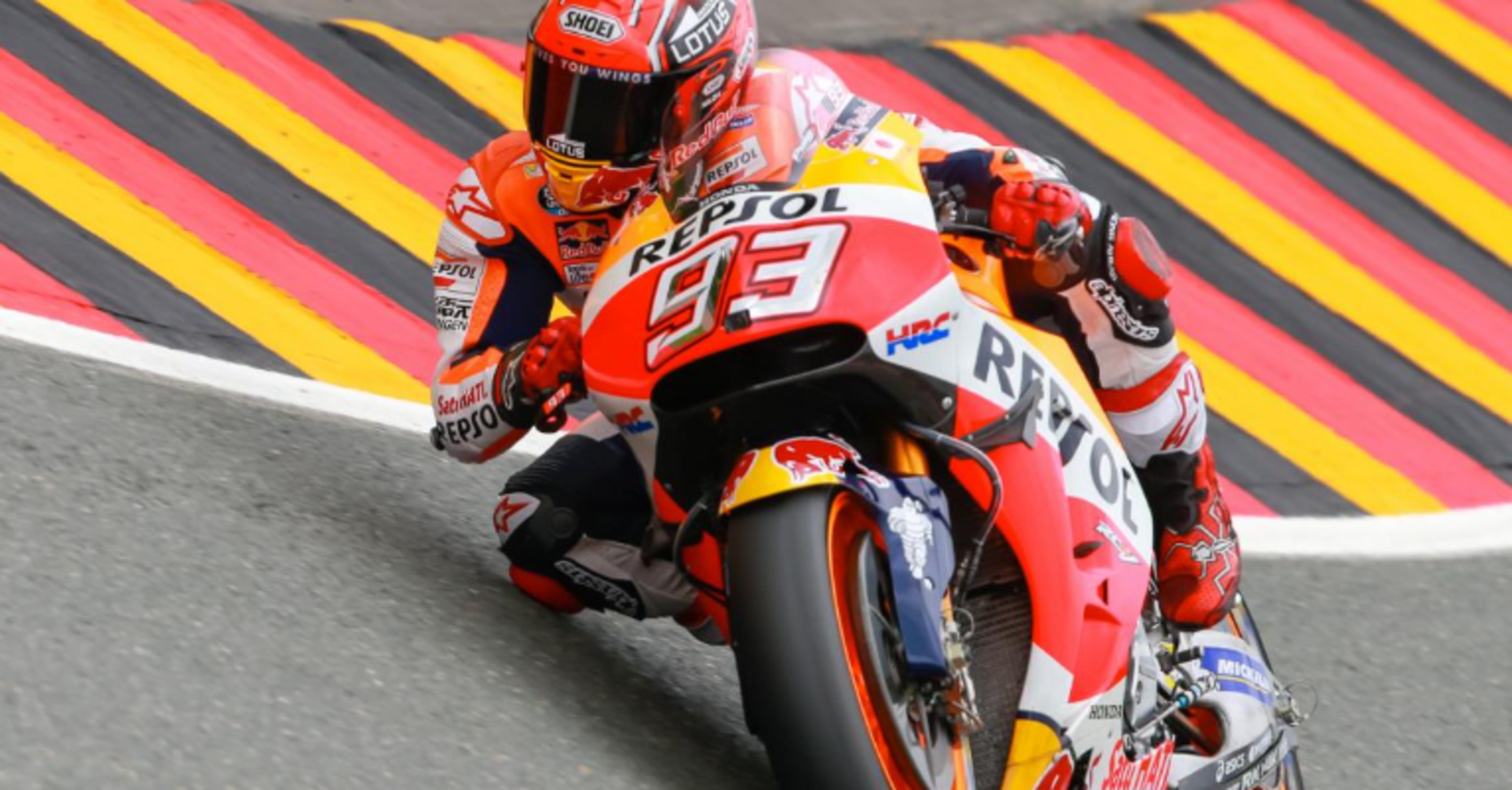 MotoGP 2016. Marquez in pole nel GP di Germania