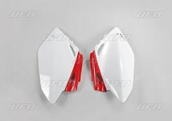 Fiancatine lat Ufo Honda CRF 450R 2007-2008 bianco 