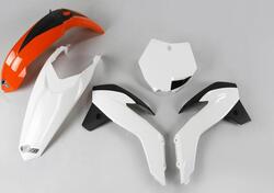 Kit plastiche moto UFO Ktm SX 85 13-17 colore orig 