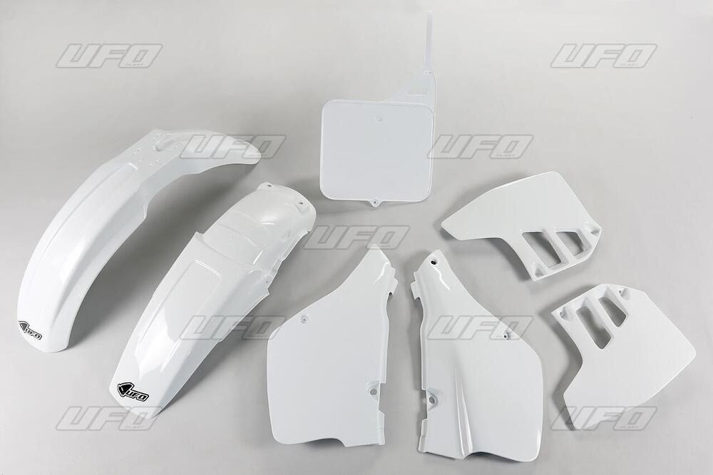 Kit plastiche moto UFO Suzuki RM 250 89-91 Bianco 