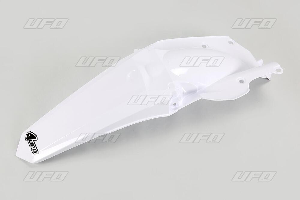 Parafango post Ufo Yamaha YZF 250 2014-2018 bianco 