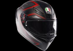 casco integrale AGV K1 S nero rosso