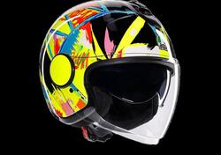 casco jet AGV Eteres E2206 nero