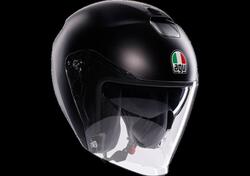 casco jet AGV Irides Mono Matt Nero