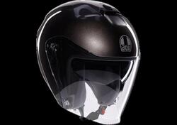 casco jet AGV Irides Mono Asfalto grigio