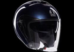 casco jet AGV Irides Mono Profondo Blu