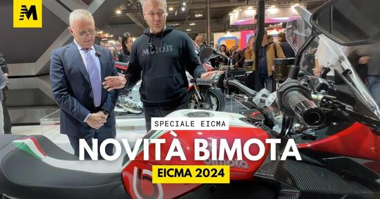 Eicma 2024: novità Bimota Tesi H2 Tera - KB998 Rimini 