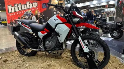 Moto Morini Alltrhike 450 a EICMA 2024 [VIDEO]