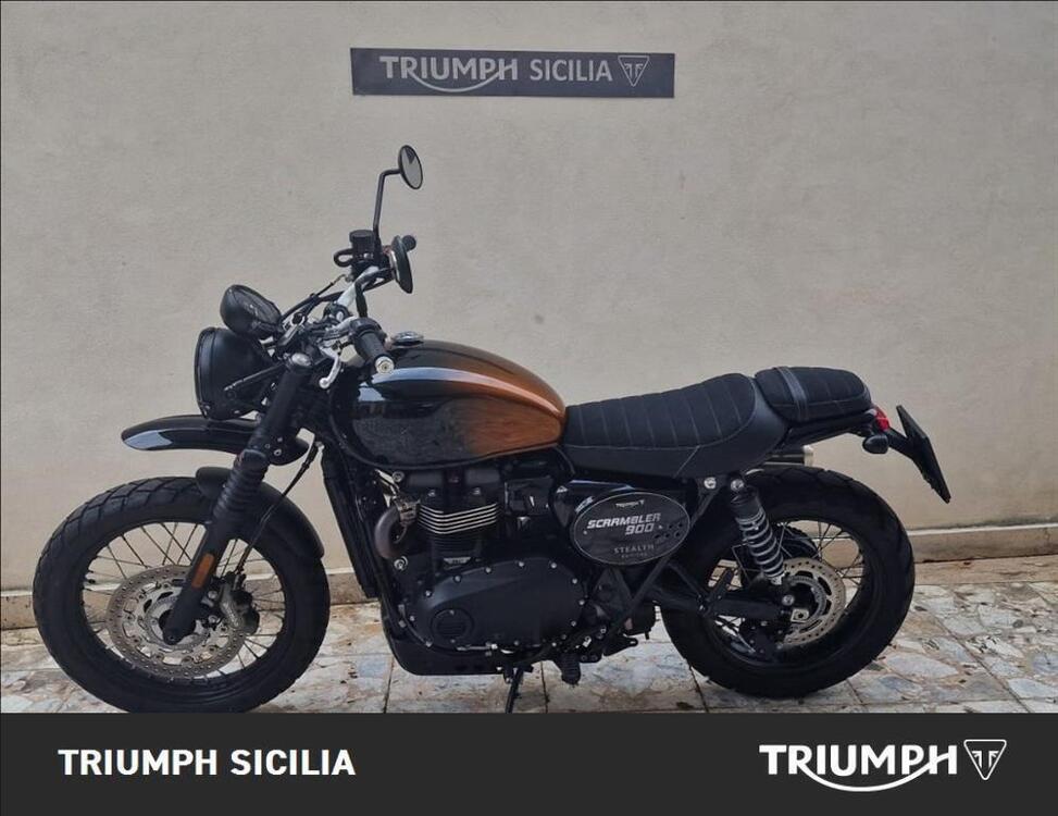 Triumph Scrambler 900 Stealth Edition (2024)