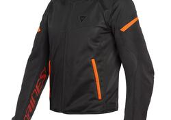 Giacca moto estiva Dainese BORA AIR Nero Rosso Flu