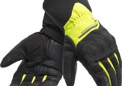 Guanti moto Dainese X-TOURER D-DRY Nero Giallo Flu