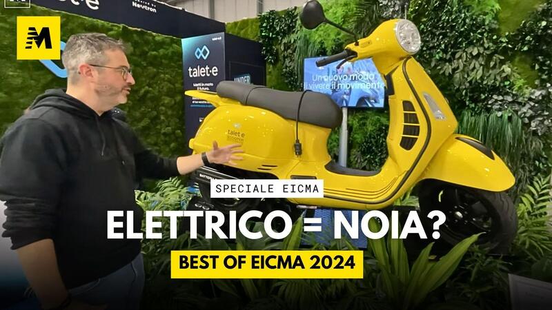 Elettrico = noia? Il meglio delle elettriche di EICMA 2024