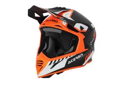 Casco cross Acerbis X-Track Mips 2206 in fibra Ner