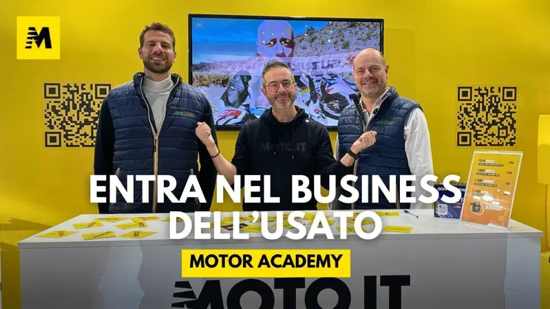 Vuoi entrare nel business delle moto usate? Ecco le soluzioni di Motor Academy [VIDEO]