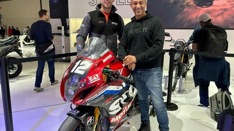 EICMA 2024 - Gregg Black e la Suzuki GSX-R1000R Campioni del Mondo EWC